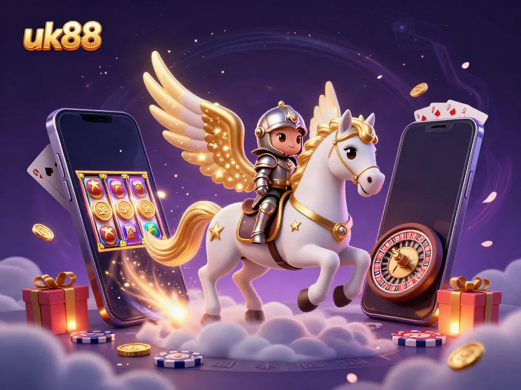 Experience enchanting gaming at uk88 with a celestial-themed casino adventure.