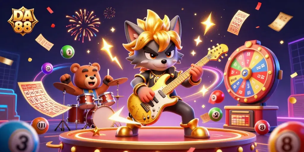Experience thrilling action at DA 88 casino with vibrant games and lively characters!